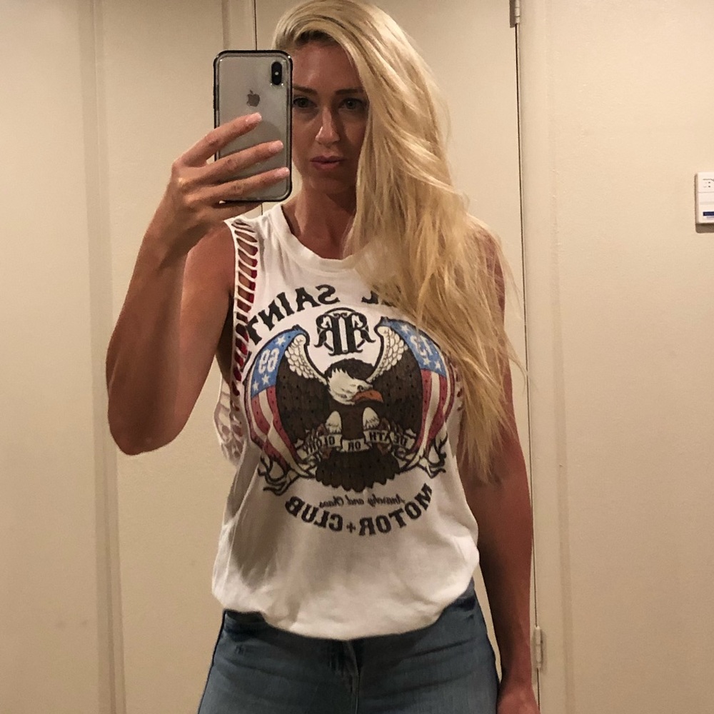 Rebel Saints Tank Size:  M